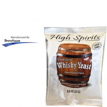 High Spirits Whisky Distillers Yeast with AG